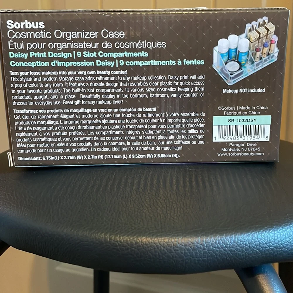 Sorbus cosmetic organizer case